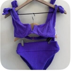 Beach Riot Terry Bikini Set Small